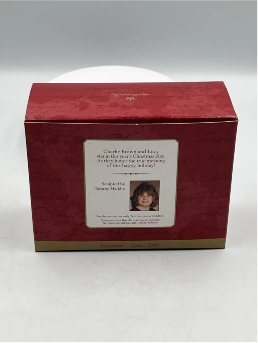 New VTG 2001 Hallmark Keepsake PEANUTS PAGEANT Nativity Scene Ornament SEE ALL